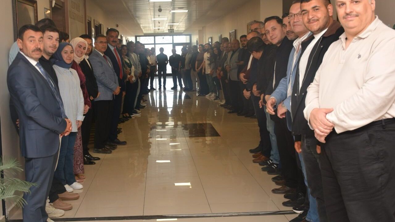 Yozgat'ta Milli Eğitim personeli bayramlaşma programında buluştu