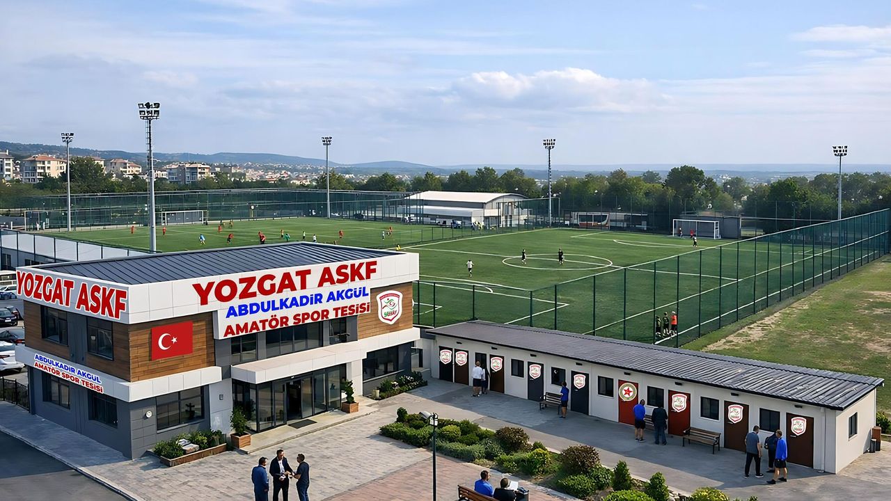 Yozgat'ta amatör spor kulüplerine modern tesis geliyor
