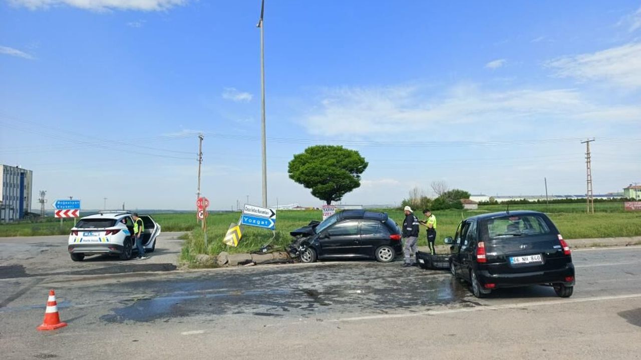 Yozgat’ta korkutan kaza: 7 kişi yaralandı
