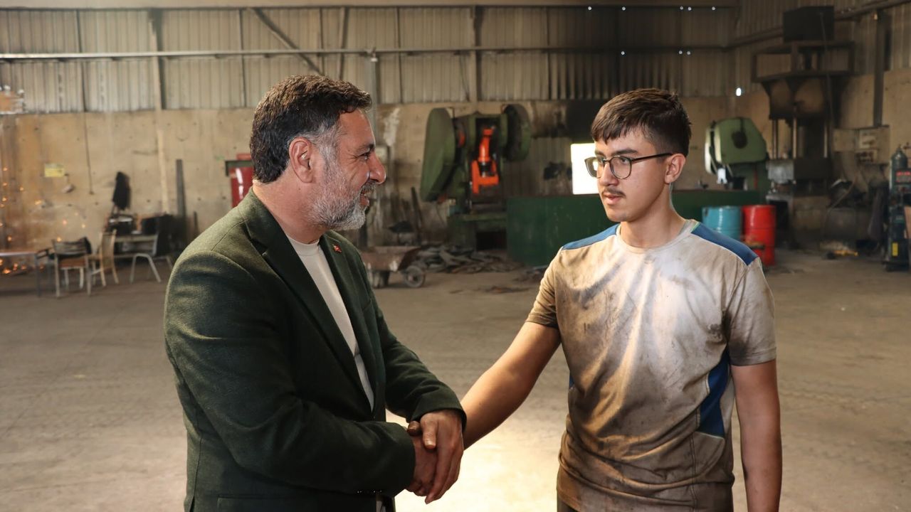 Başkan Arslan’dan sanayi esnafına ziyaret