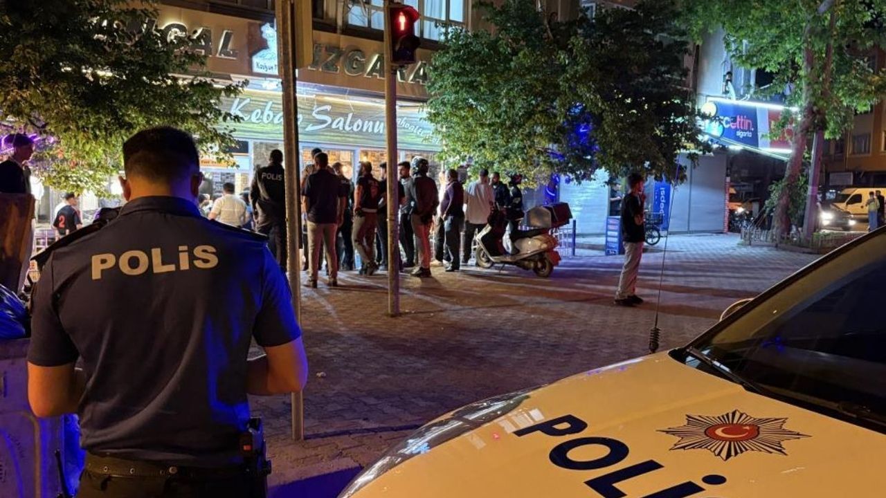 İş yerinde döner bıçaklı kavga: 2 yaralı