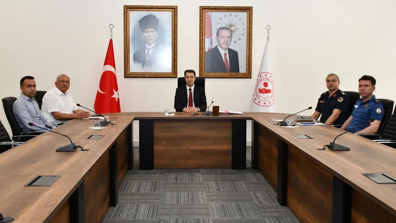 Sorgun'da LGS'ye hazırlık ve koordinasyon toplantı