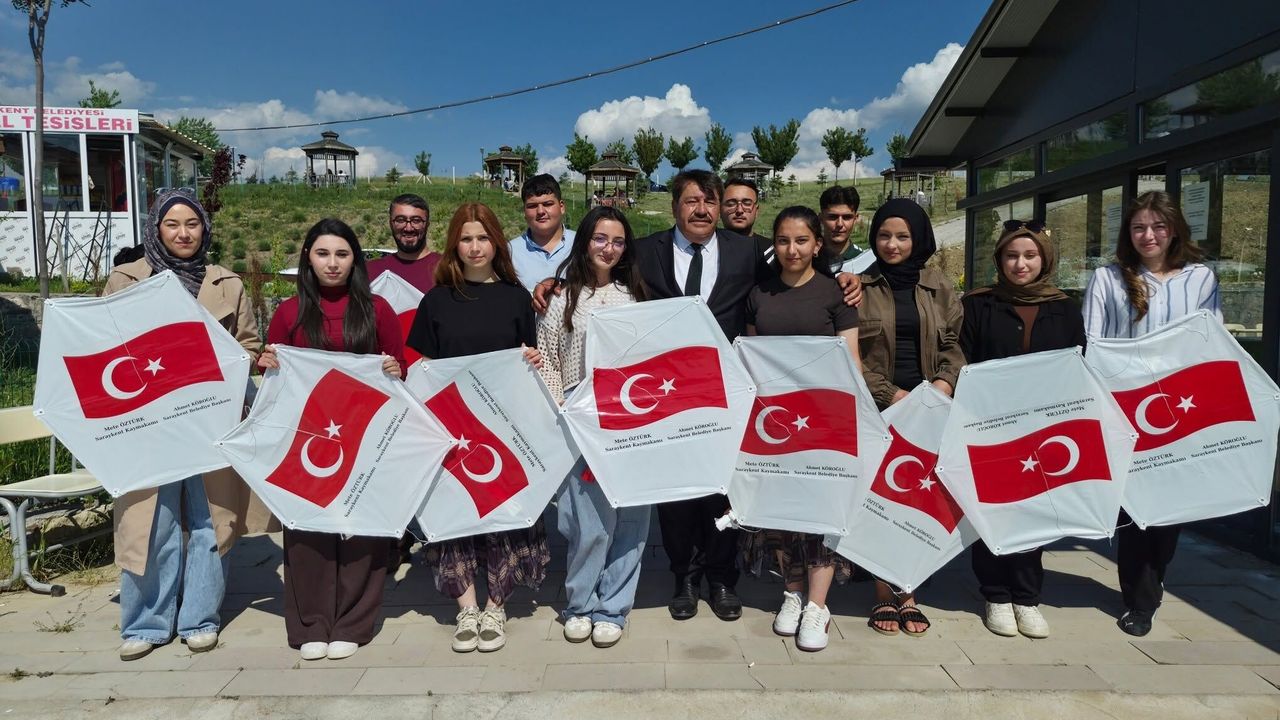 Saraykent'te gençlerin hayalleri gökyüzüne taşındı