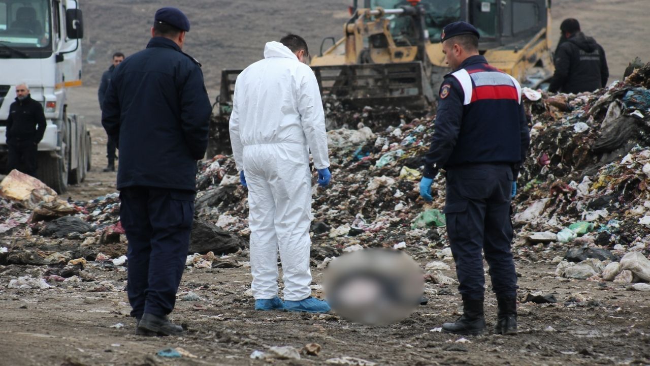 Çöp döküm sahasında bebek cesedi bulundu!