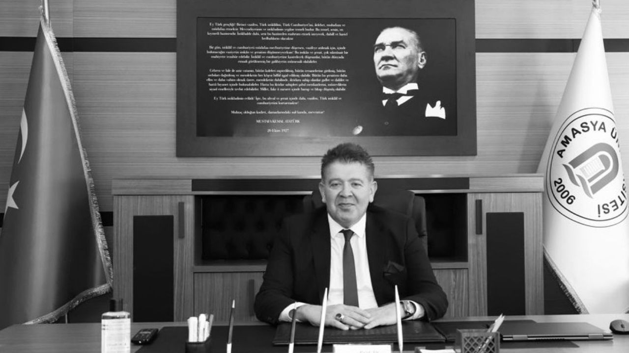Amasya Üniversitesi Rektör Yardımcısı Resul Çekin hayatını kaybetti