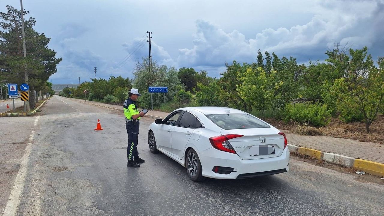 Yozgat'ta kurallara uymayan sürücülere ceza yağdı!