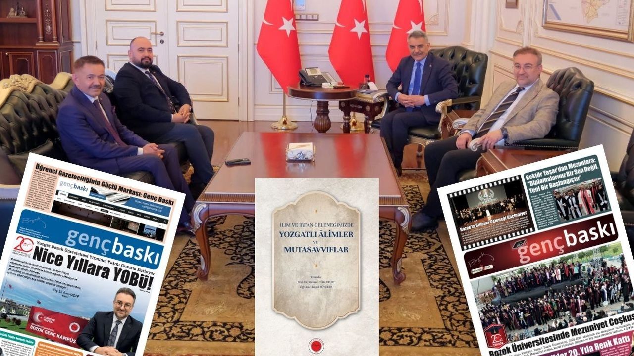 Yozgat Valisi Özkan Rektör Yaşar'ı ağırladı: Üniversiteden şehre kültürel ve akademik katkı