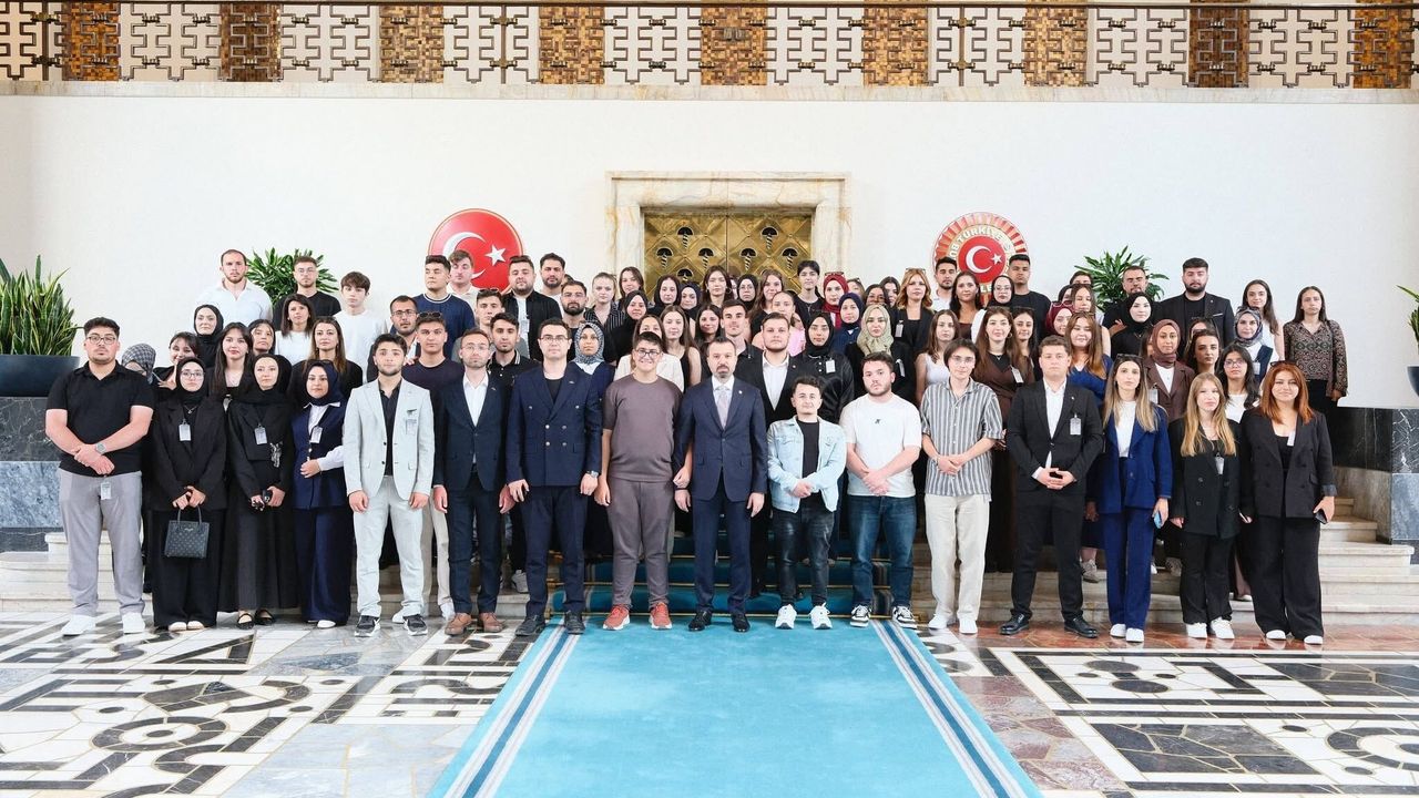 Yozgat Bozok Üniversitesi öğrencileri Ankara'da ağırlandı