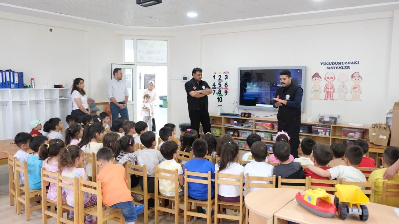 Sorgun Belediyesi Afet İşleri Müdürlüğü tarafından 800 öğrenciye farkındalık eğitimi