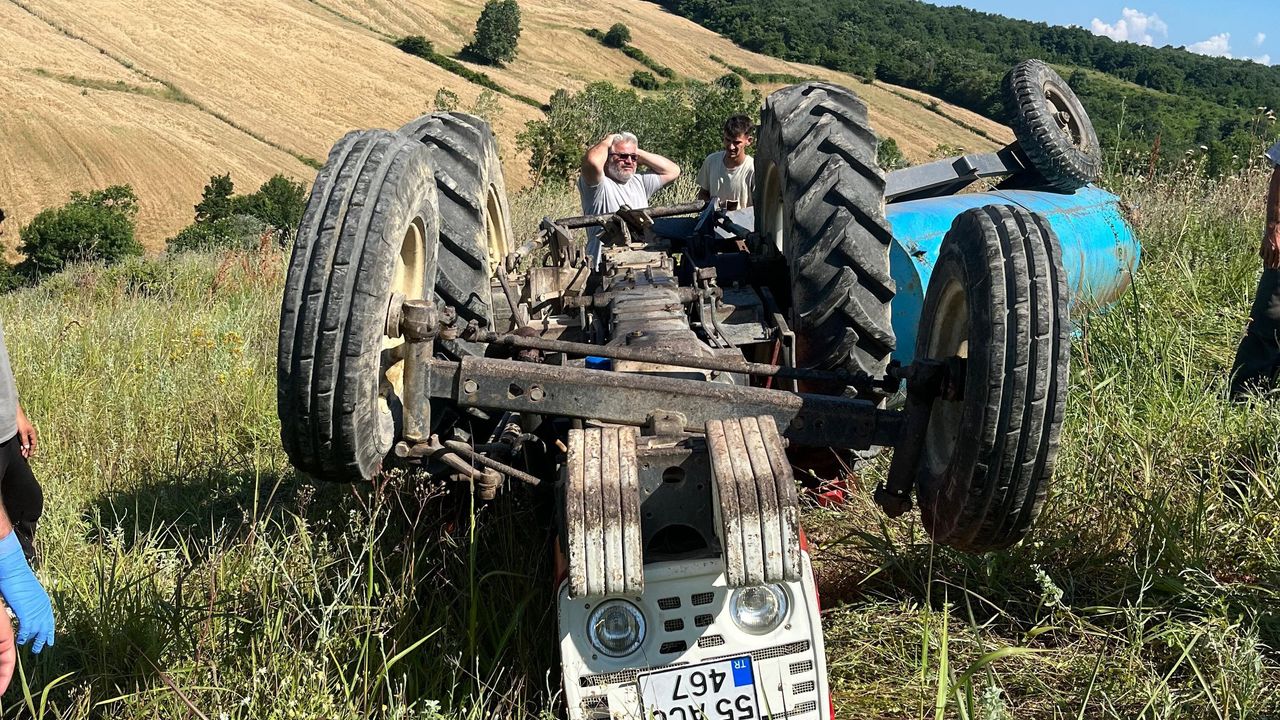 Traktör faciası: Sürücü olay yerinde hayatını kaybetti