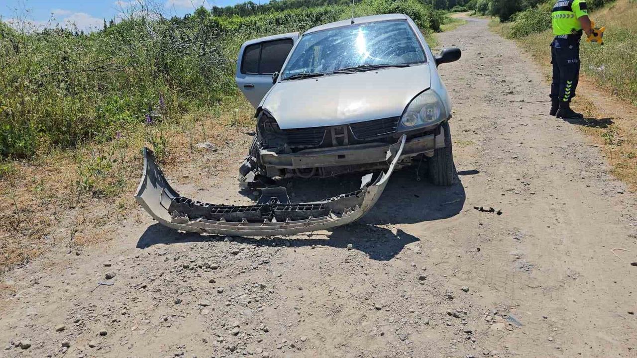 Samsun'da otomobil şarampole düştü: 3 yaralı