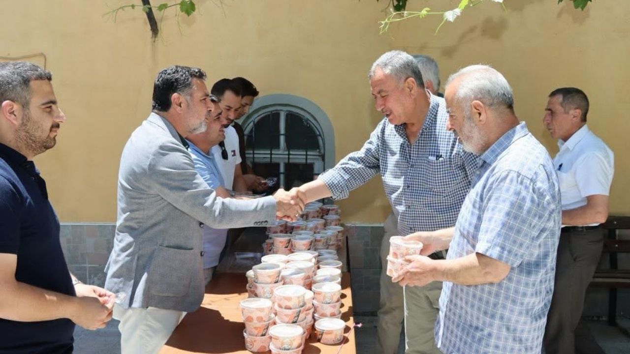 Yerköy’de muharrem ayı dolayısıyla aşure ikramı düzenlendi