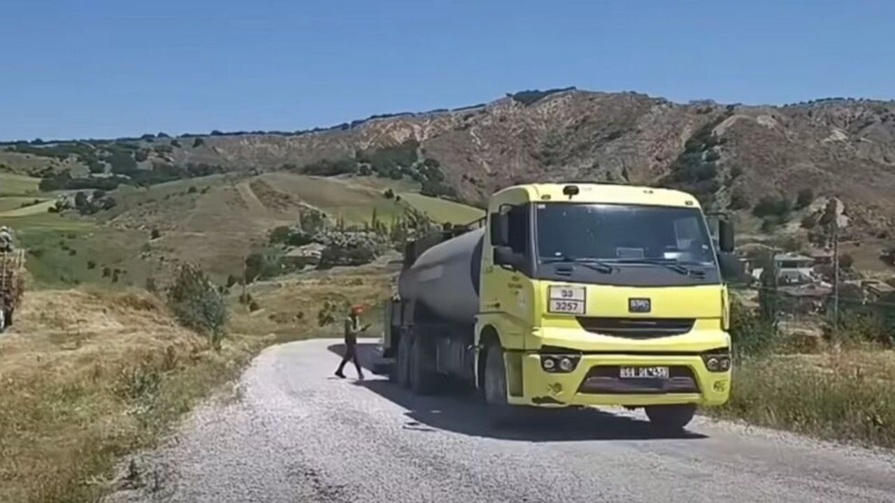 Yozgat İl Özel İdaresi tarafından yol standardı yükseldi