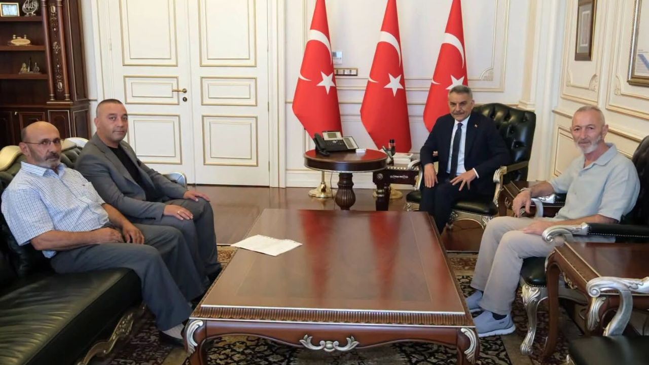 Boğazlıyan Karayolu Yük Taşıma Kooperatifi’nden Vali Özkan’a ziyaret