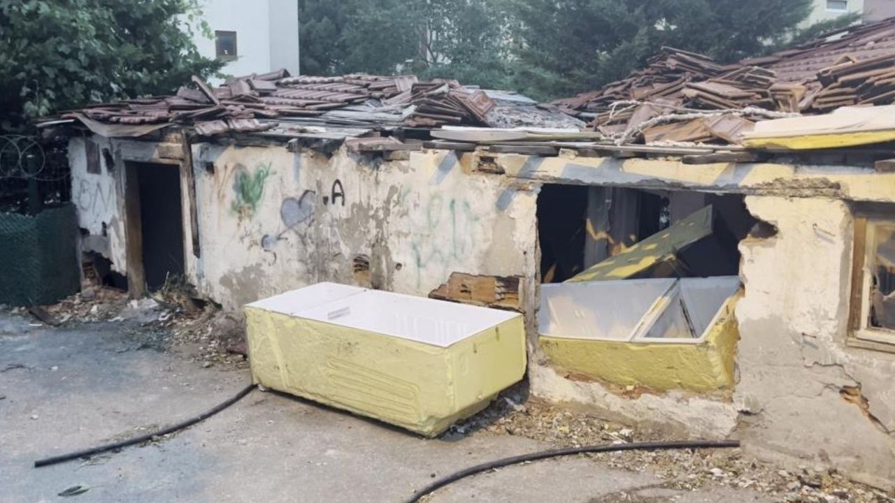Metruk binada kadın ölü bulundu