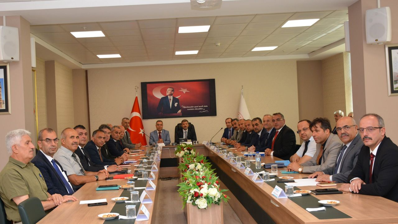 Yozgat Ortaöğretim İl Değerlendirme Toplantısı gerçekleştirildi.
