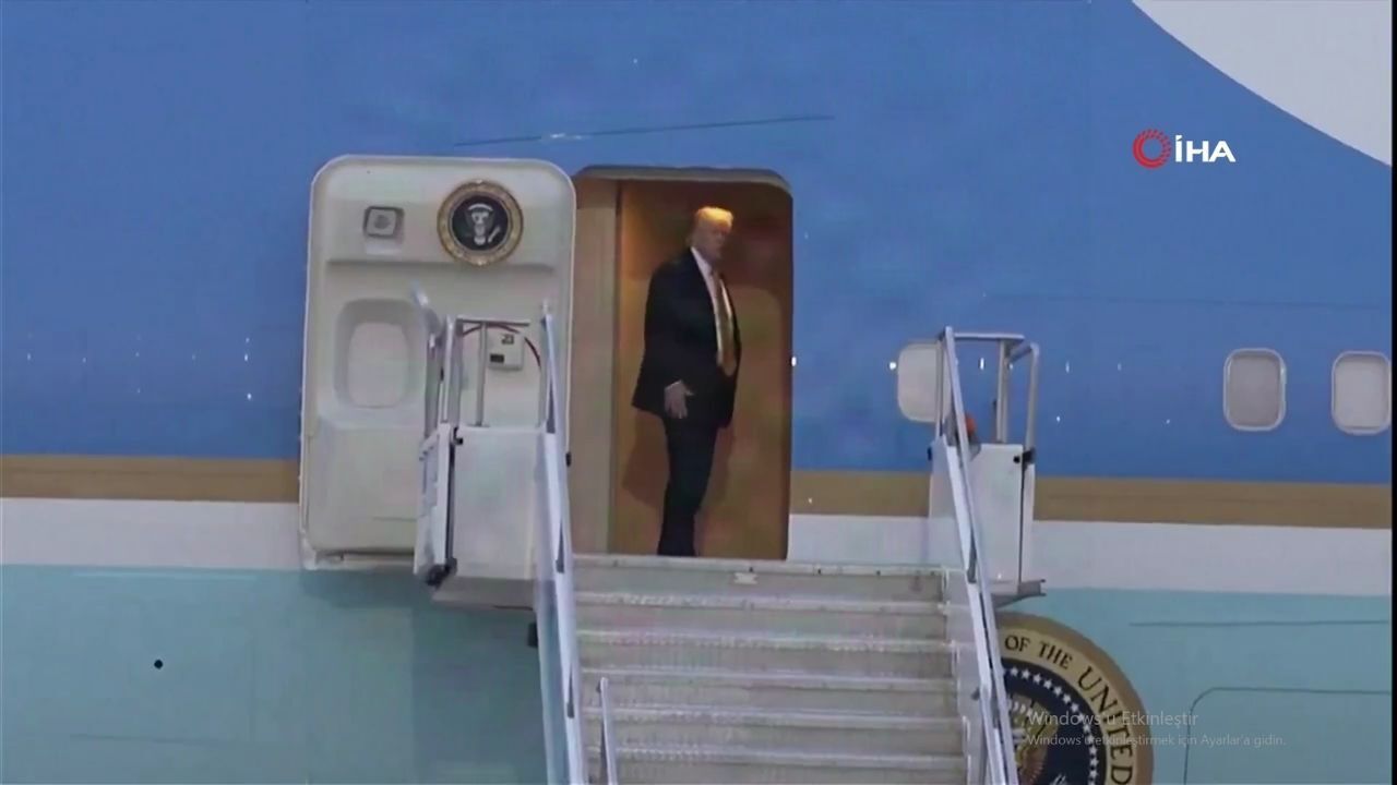 ABD Başkanı Trump, Ankara’dan ayrıldı