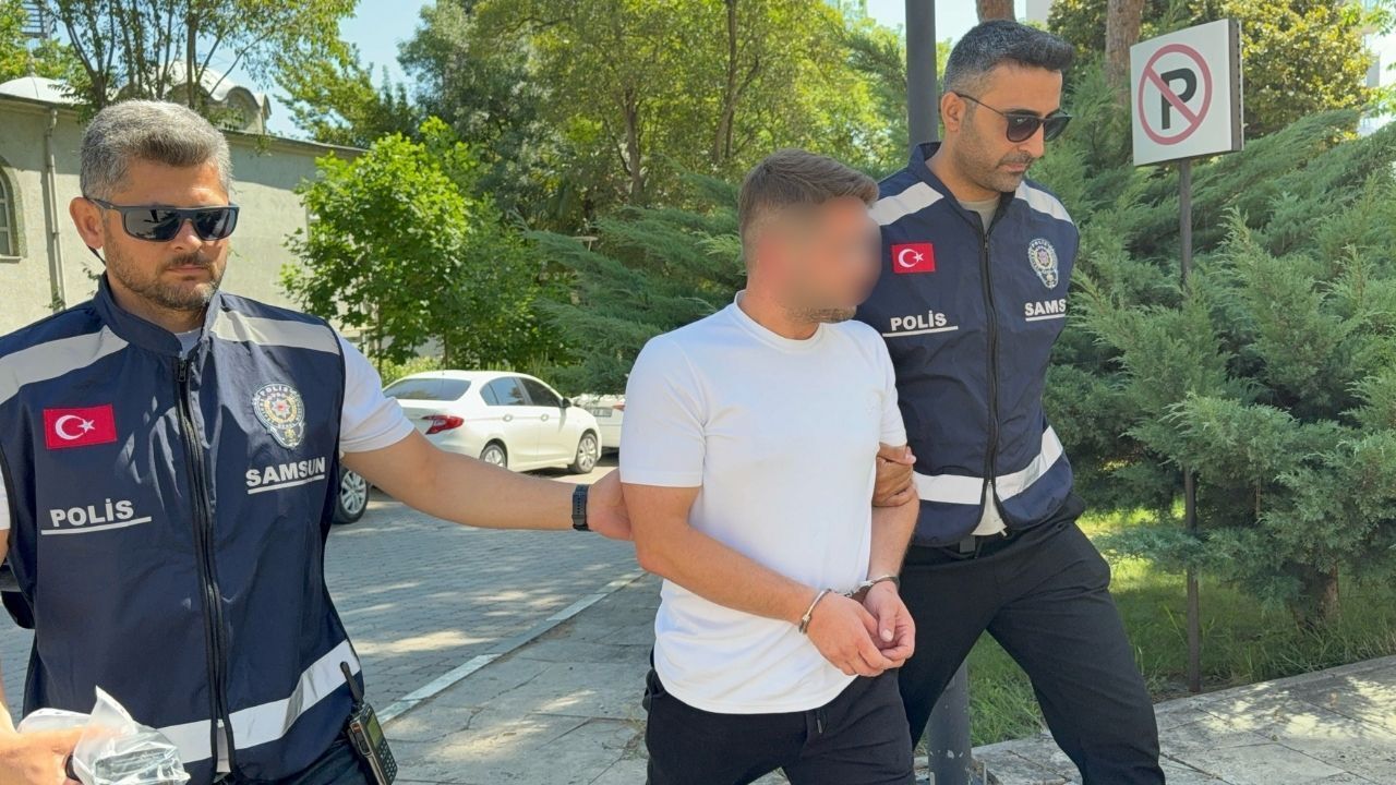 Eşine silah fotoğrafı gönderdiği iddia edilen koca gözaltına alındı
