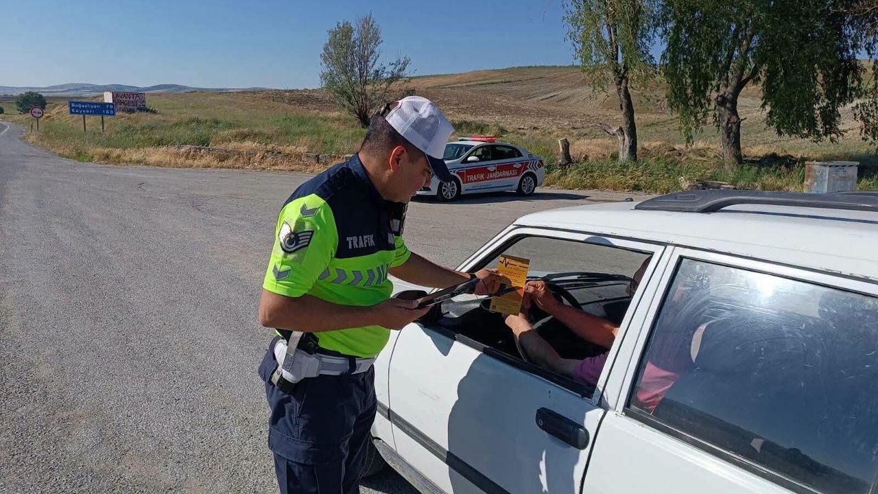 Yozgat’ta trafik denetimleri sürüyor