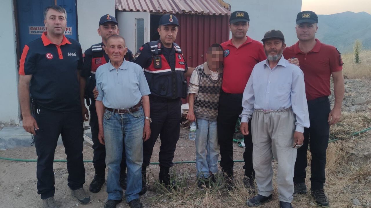 Kaybolan down sendromlu birey 4 saatlik çalışmanın ardından bulundu