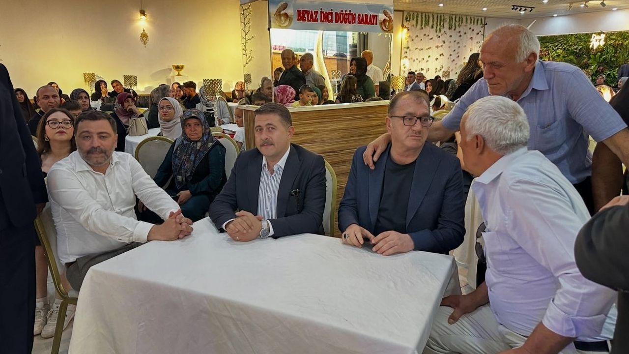 MHP Milletvekili Sedef, Çekerek'te düğün merasimine katıldı