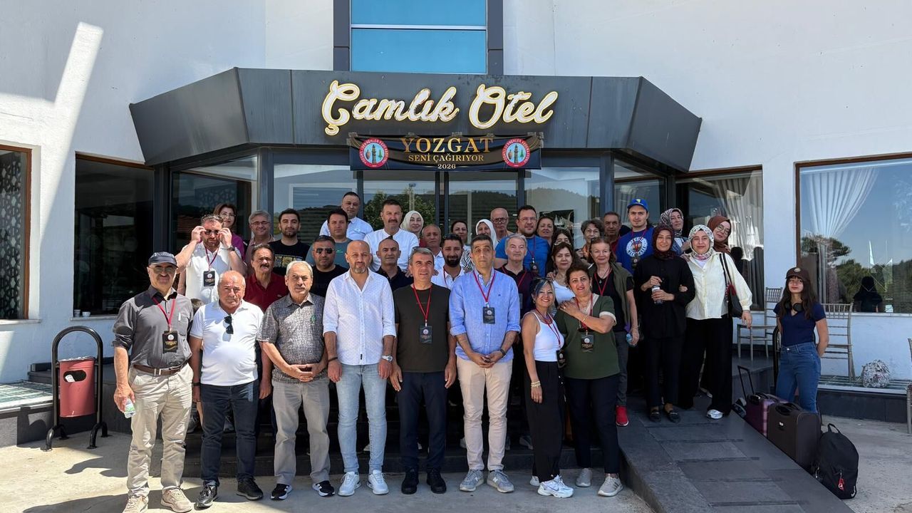 Kültür turu katılımcıları Çamlık Hotel’de ağırlandı