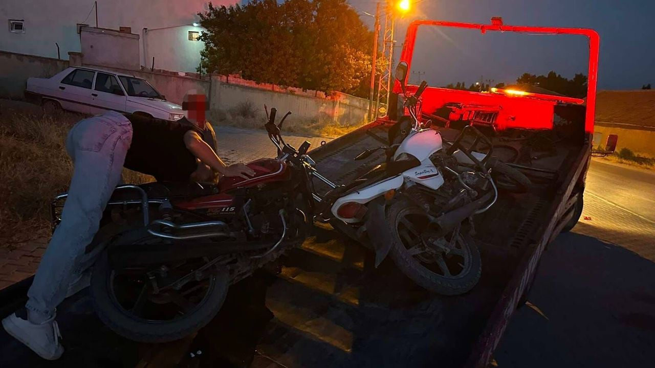 Yozgat'ta hacizli araç yakalandı: Tescilsiz motosikletlere ceza yağdı