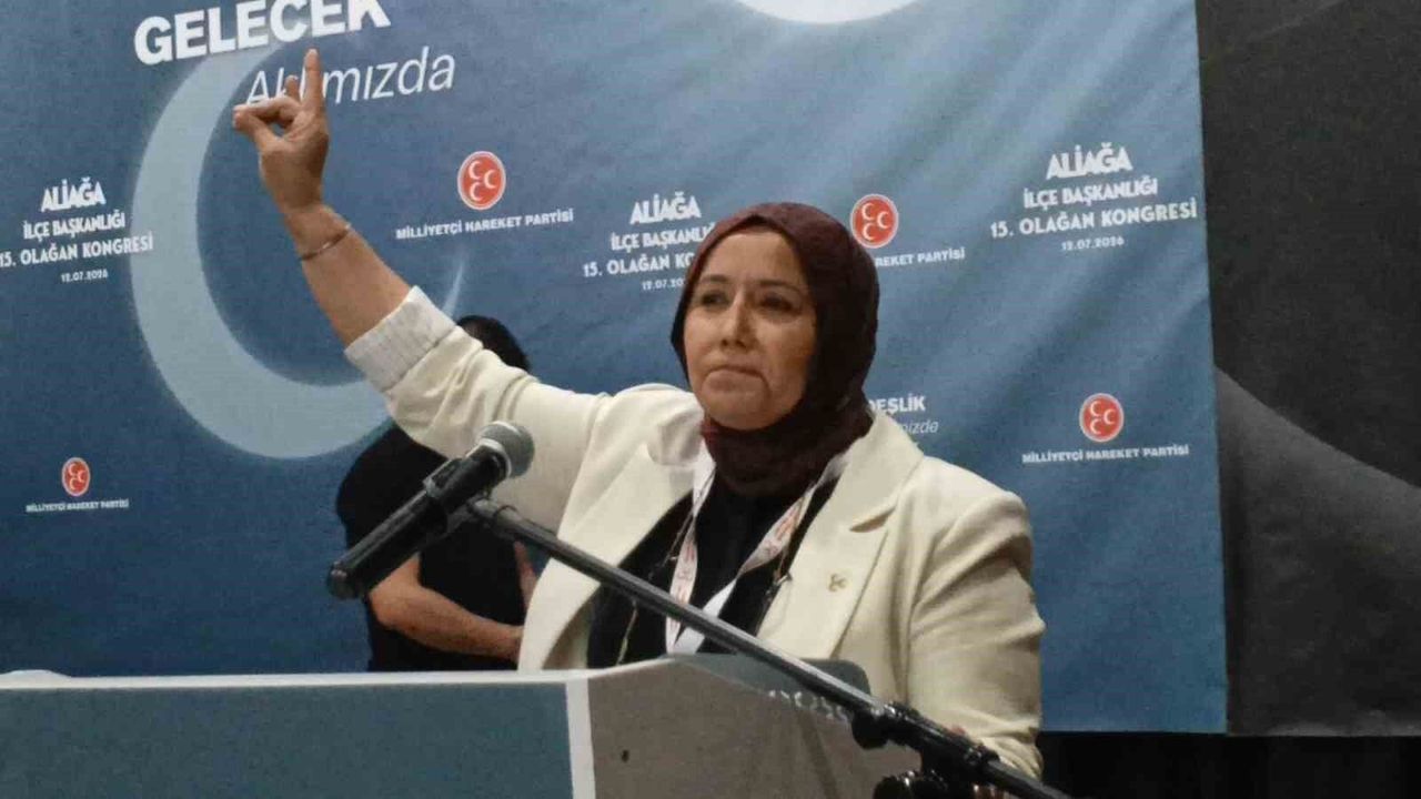 MHP Aliağa'da Nuray Aydemir ile yola devam