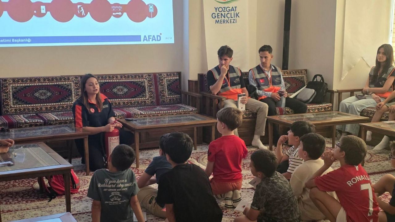 Yozgat'ta afet bilinci güçlendiriliyor