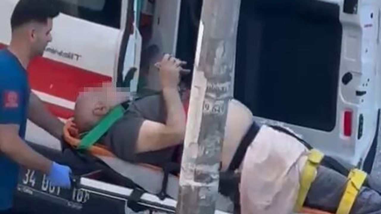 Yaşlı adama silahlı saldırı; O anlar kamerada
