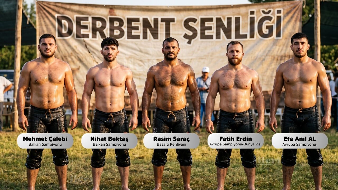 Şampiyonlar Derbent'te er meydanına iniyor