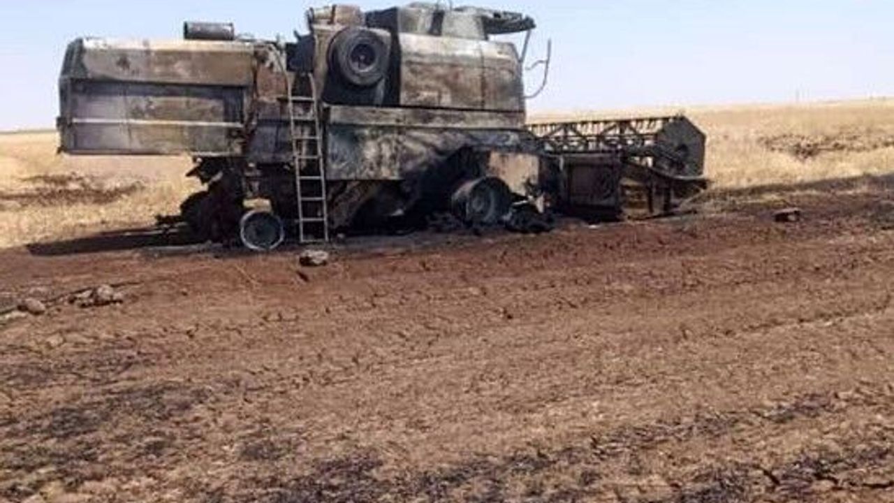 Diyarbakır’da biçerdöveri yanan Yozgatlı vatandaşa köylülerden destek