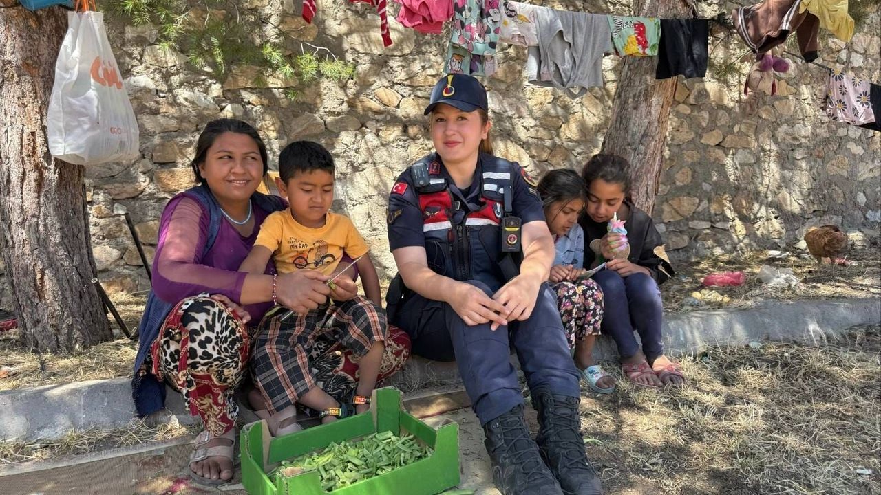 Yozgat’ta jandarmadan yürek ısıtan hareket