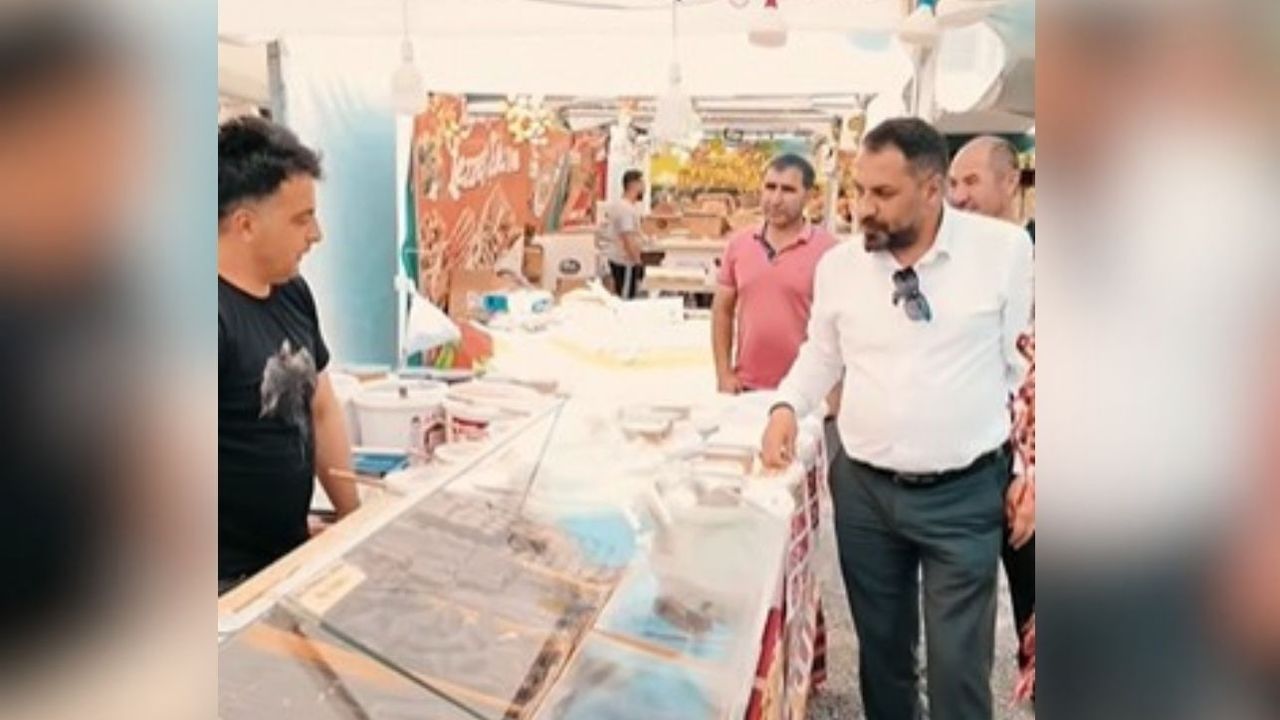 Başkan Ekinci'den Anadolu İpek Yolu Panayırı'na ziyaret