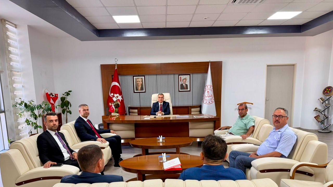 Yozgat'tan giden Altınkaynak'a hayırlı olsun ziyareti
