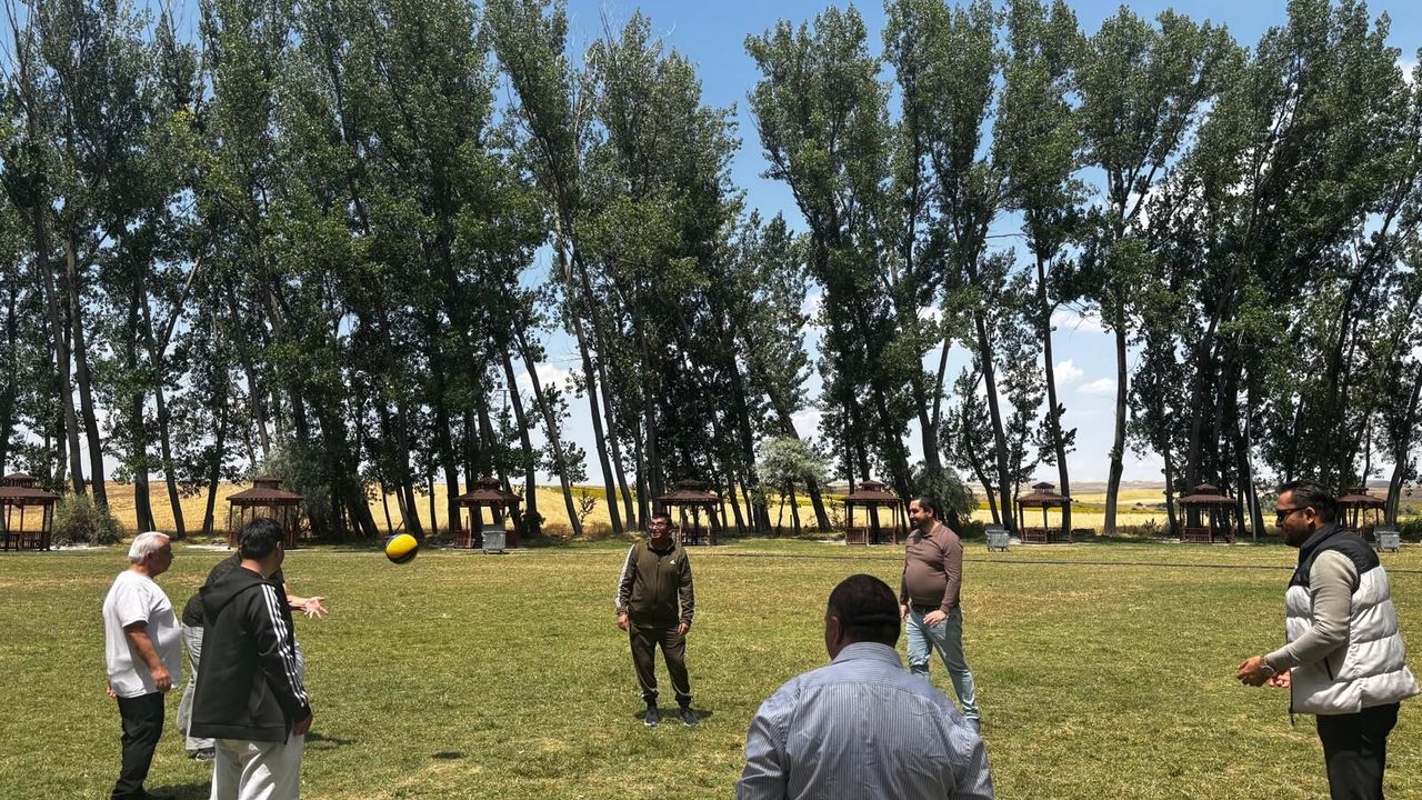 Yozgat'ta doğayla iç içe vakit geçirdiler