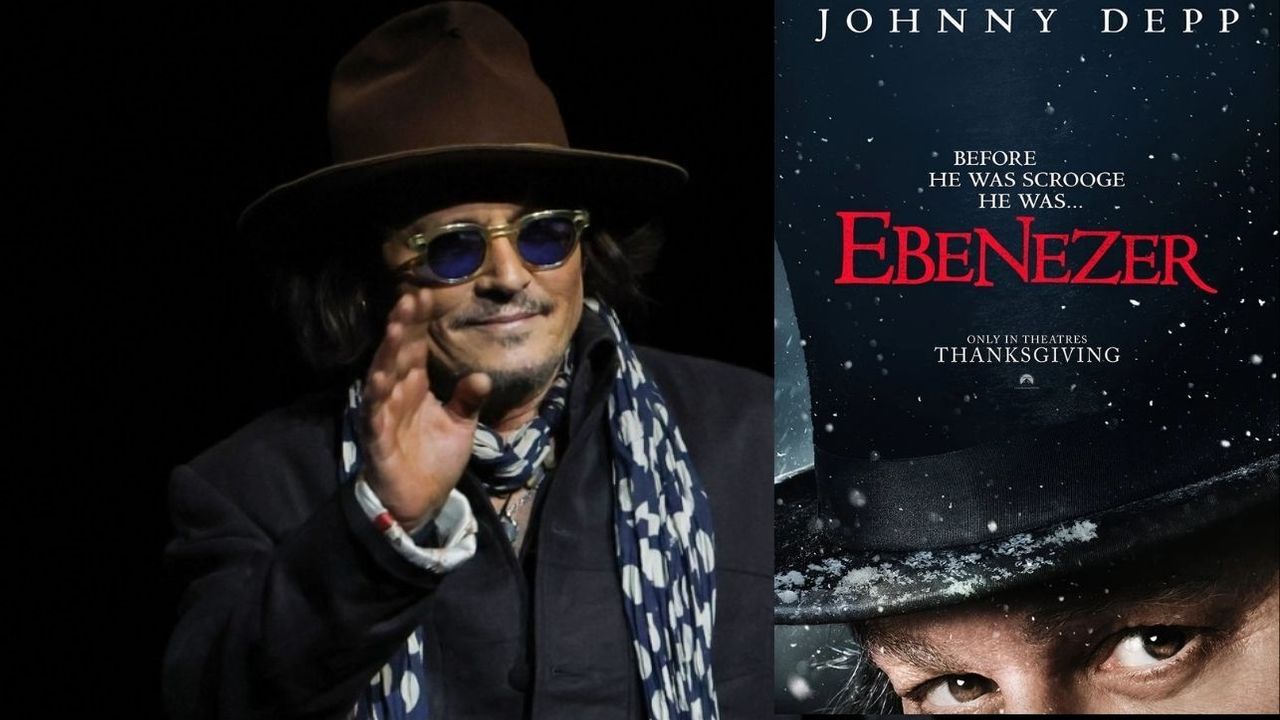 Johnny Depp'in dönüş filmi Ebenezer: A Christmas Caroldan ilk görüntüler