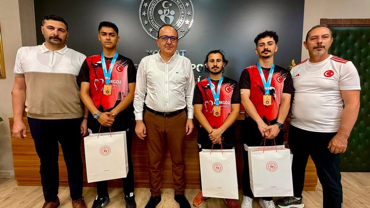 Yozgatlı sporculardan Hopur'a ziyaret