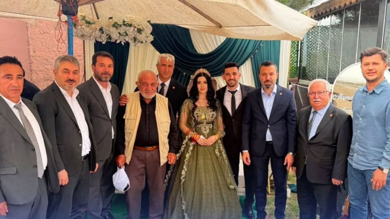 Milletvekili Süleyman Şahan, Sarıkaya'da düğün törenine katıldı
