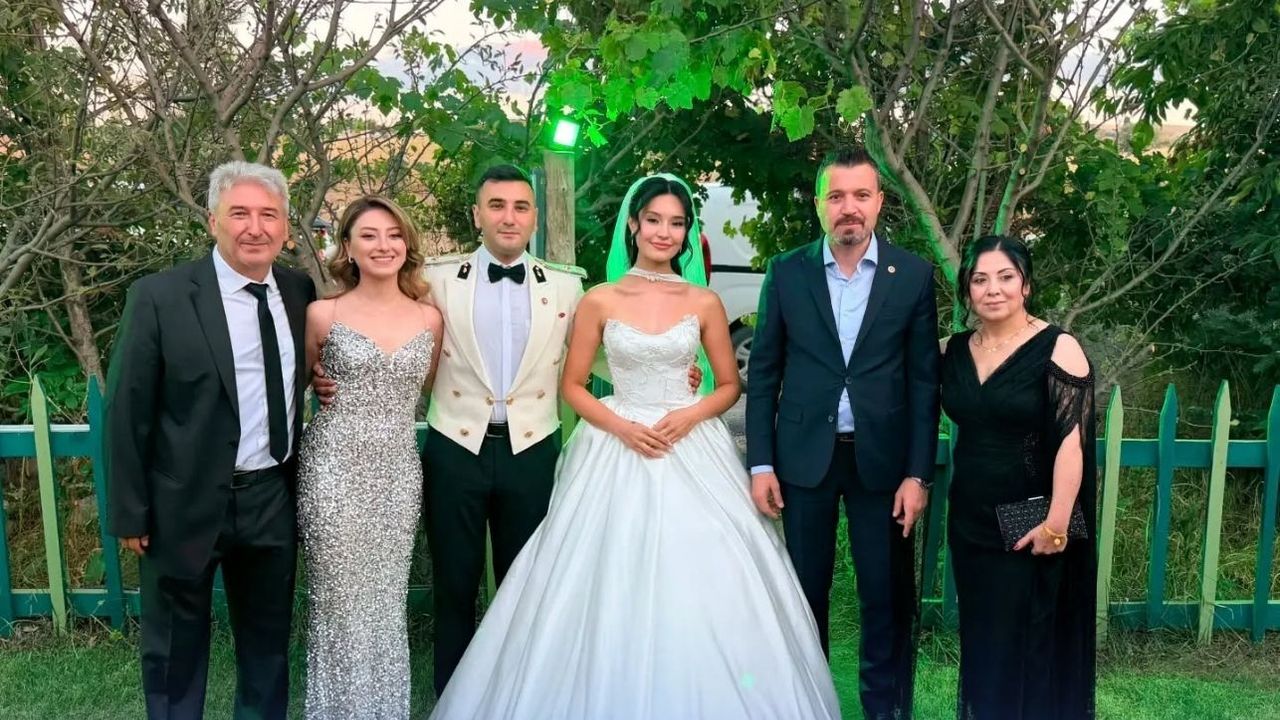 AK Parti Yozgat Milletvekili Şahan, genç çiftin düğün sevincine ortak oldu