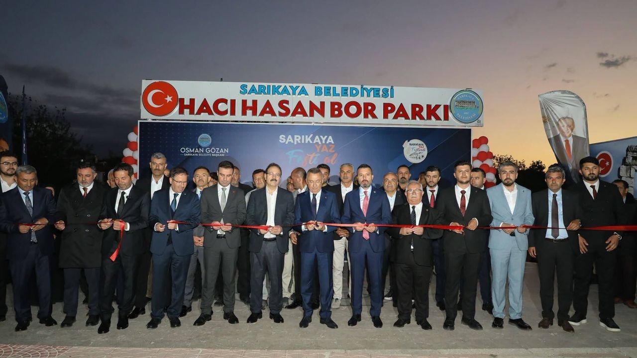Fuat Oktay, Sarıkaya Yaz Festivali'nin açılışına katıldı