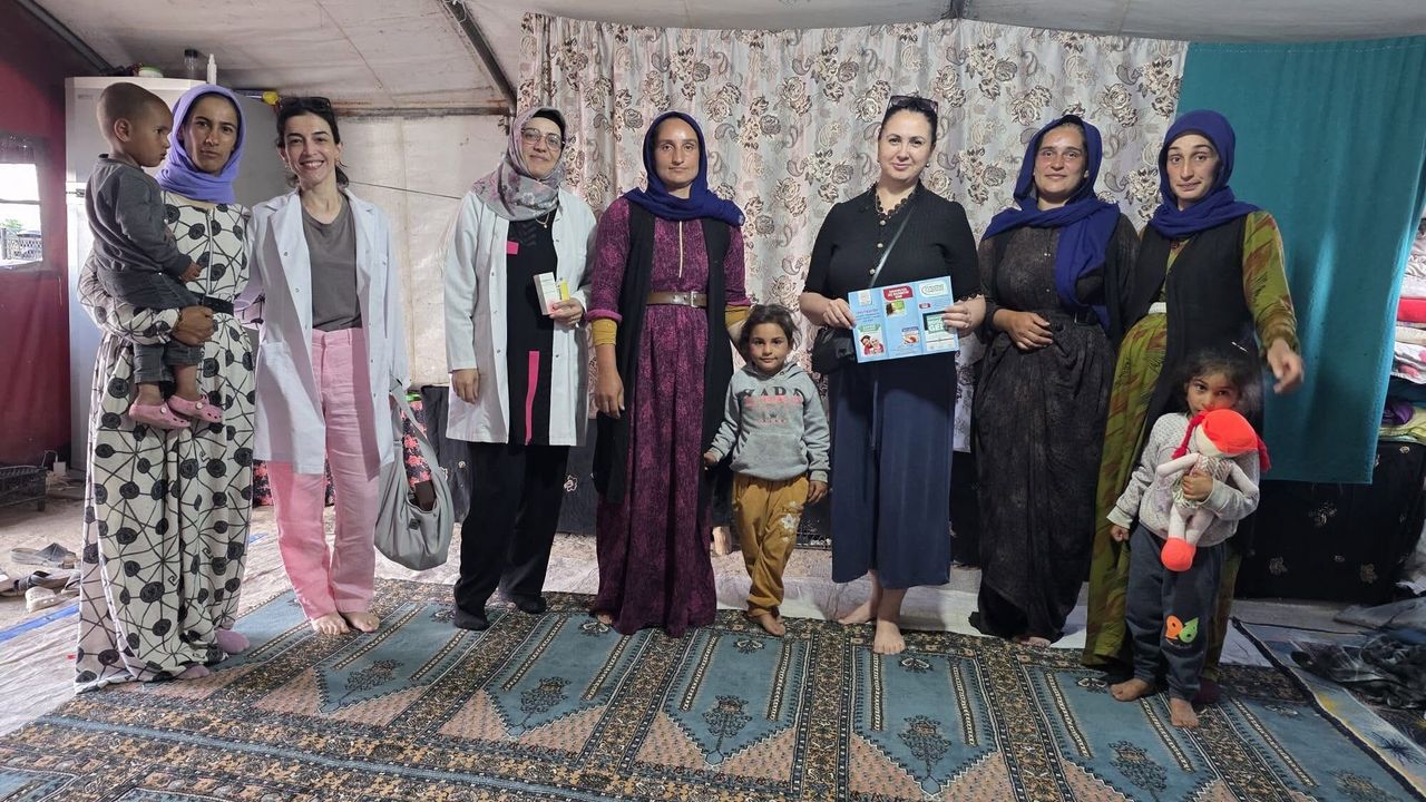 Yerköy’de mevsimlik tarım işçilerine sağlık taraması yapıldı