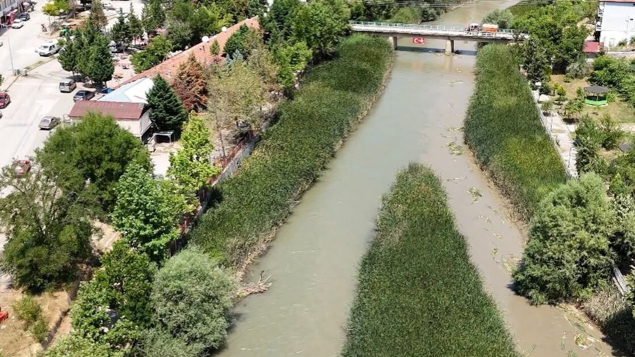 Kazankaya Deresi'ndeki çalışmalar yerinde değerlendirildi