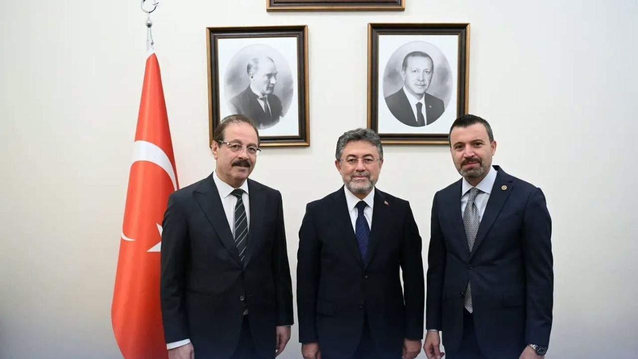 Şahan ve Akgül'den Bakan Yumaklı'ya ziyaret
