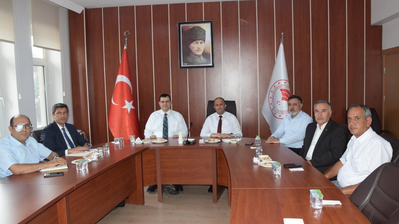 Yerköy'de yönetim kurulu toplandı