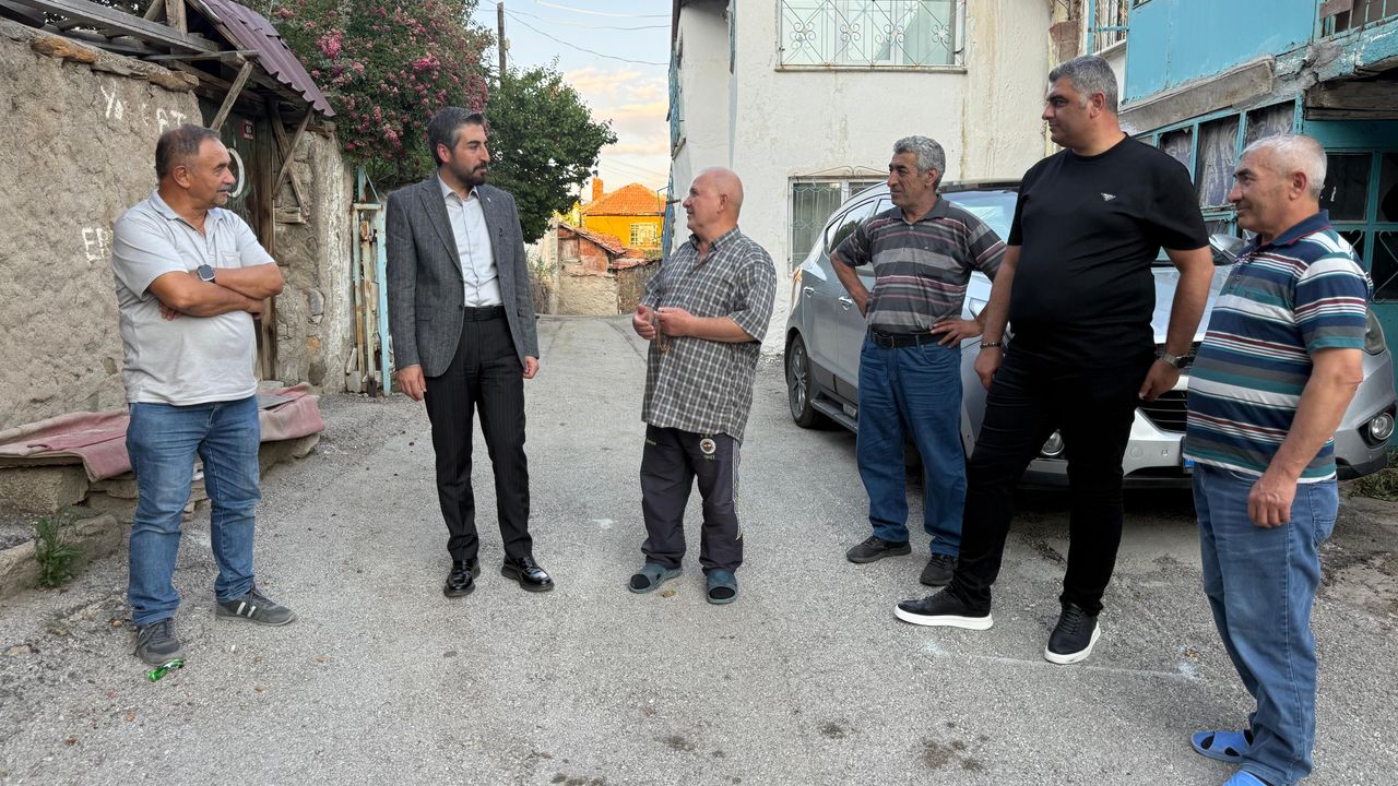 AK Parti Merkez İlçe Başkanı Şimşek vatandaşlarla buluştu