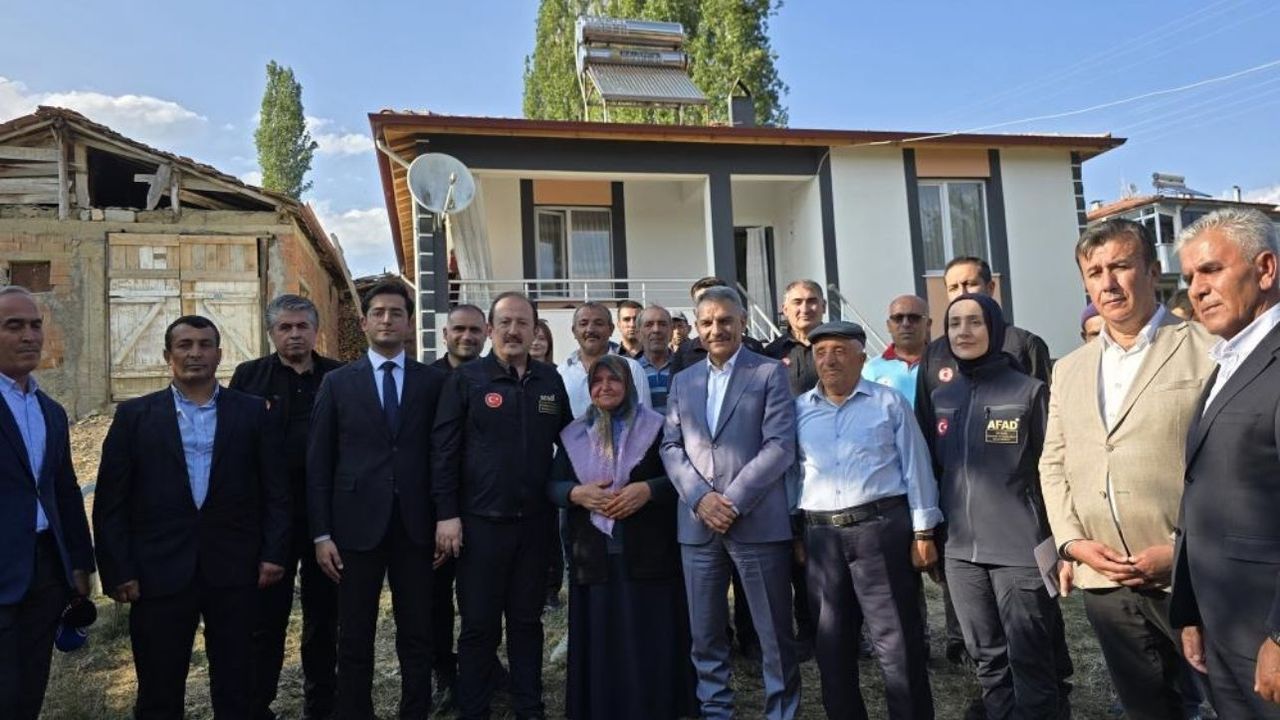 Yozgat’ta depremzedeler yeni yuvalarına kavuşuyor