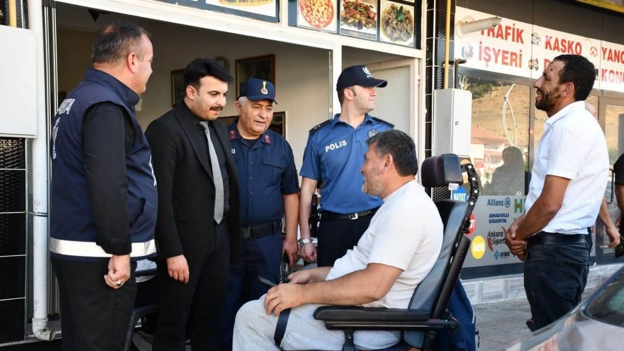 Saraykent’te Kaymakam Aydın’dan esnaf ziyareti