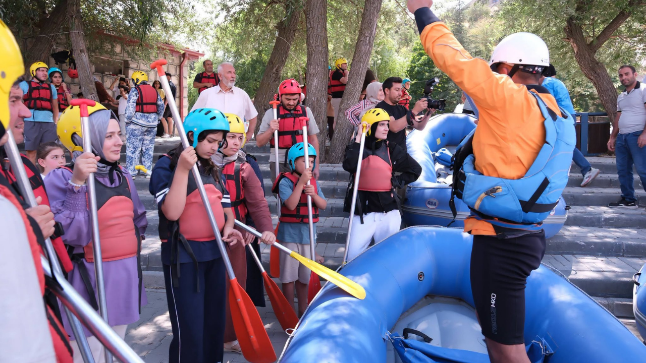 Çekerek rafting parkuru dünyada ikinci