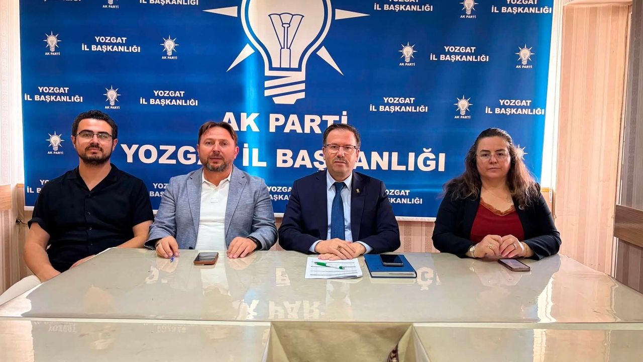 AK Parti Yozgat teşkilatında haftalık toplantı gerçekleştirildi